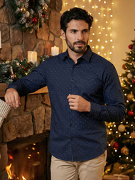 Granatinė vyriški marškiniai OZONEE V/V181Z