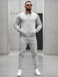 Pilkas vyriškas sportinis kostiumas OZONEE JS/68C10385/2