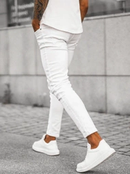 Balti vyriški džinsai OZONEE E/5391/01Z