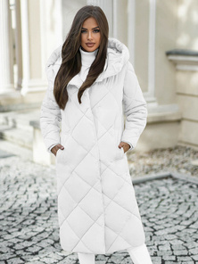 Baltas moteriška striukė OZONEE JS/5M3173/281Z