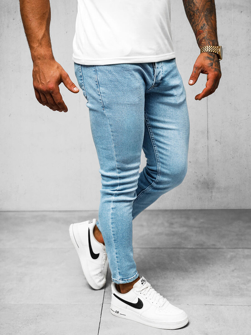 Mėlyni vyriški džinsai OZONEE O/2335