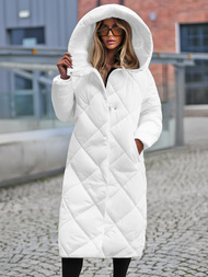 Baltas moteriška striukė OZONEE JS/5M3173/281Z