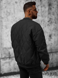 Juoda vyriška striukė OZONEE JS/84M3020/392