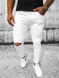 Balti vyriški džinsai OZONEE E/5391/01