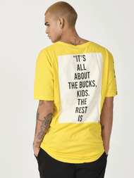 Geltoni vyriški marškinėliai OZONEE MR/21550