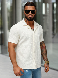 Pieno spalvos vyriški marškiniai trumpomis rankovėmis OZONEE O/B2258