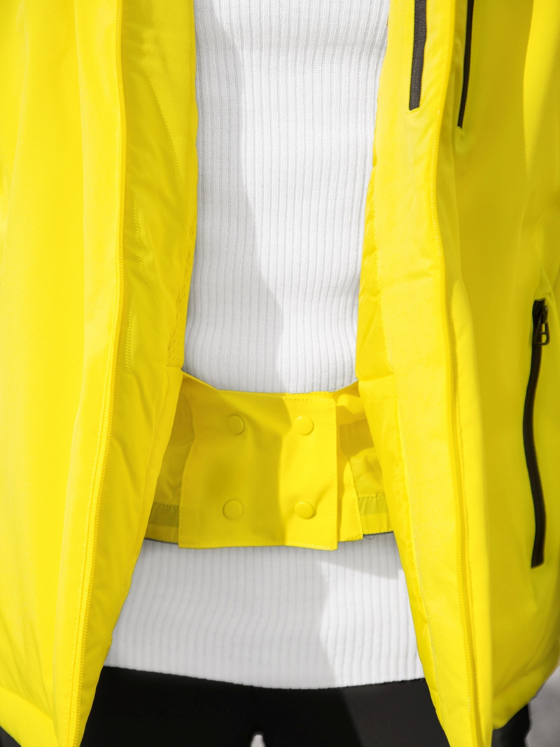 Geltona vyriška striukė OZONEE JS/HH011/26Z