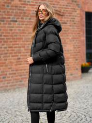 Juoda moteriška striukė OZONEE JS/M736/392Z