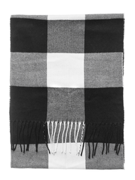 Juodai-baltas vyriškas šalikas OZONEE JS/YW08046/1