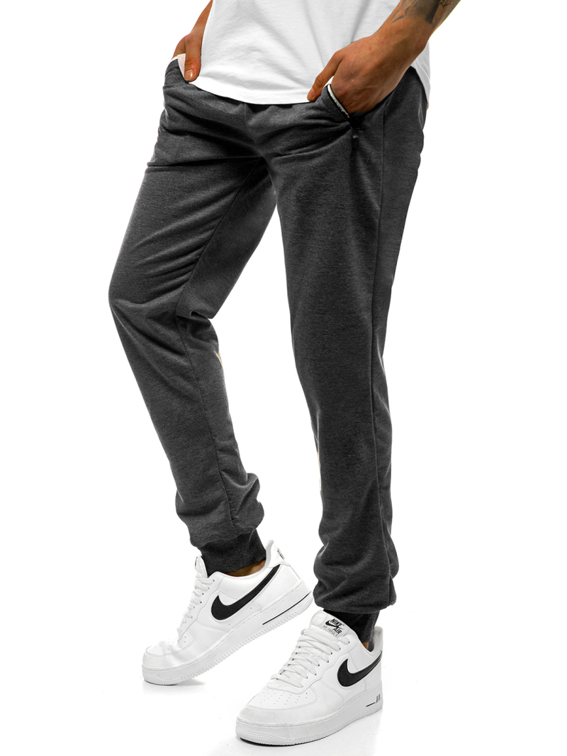 Grafitinės vyriškos sportinės kelnės JS/XW003S