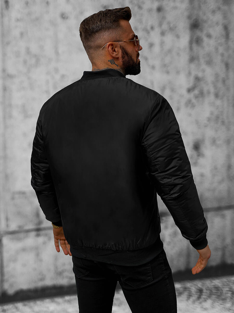 Juoda vyriška striukė OZONEE JS/AK95Z