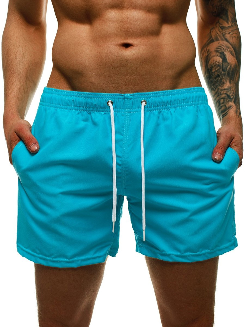 Melsvi vyriški maudymosi šortai OZONEE ST002-8