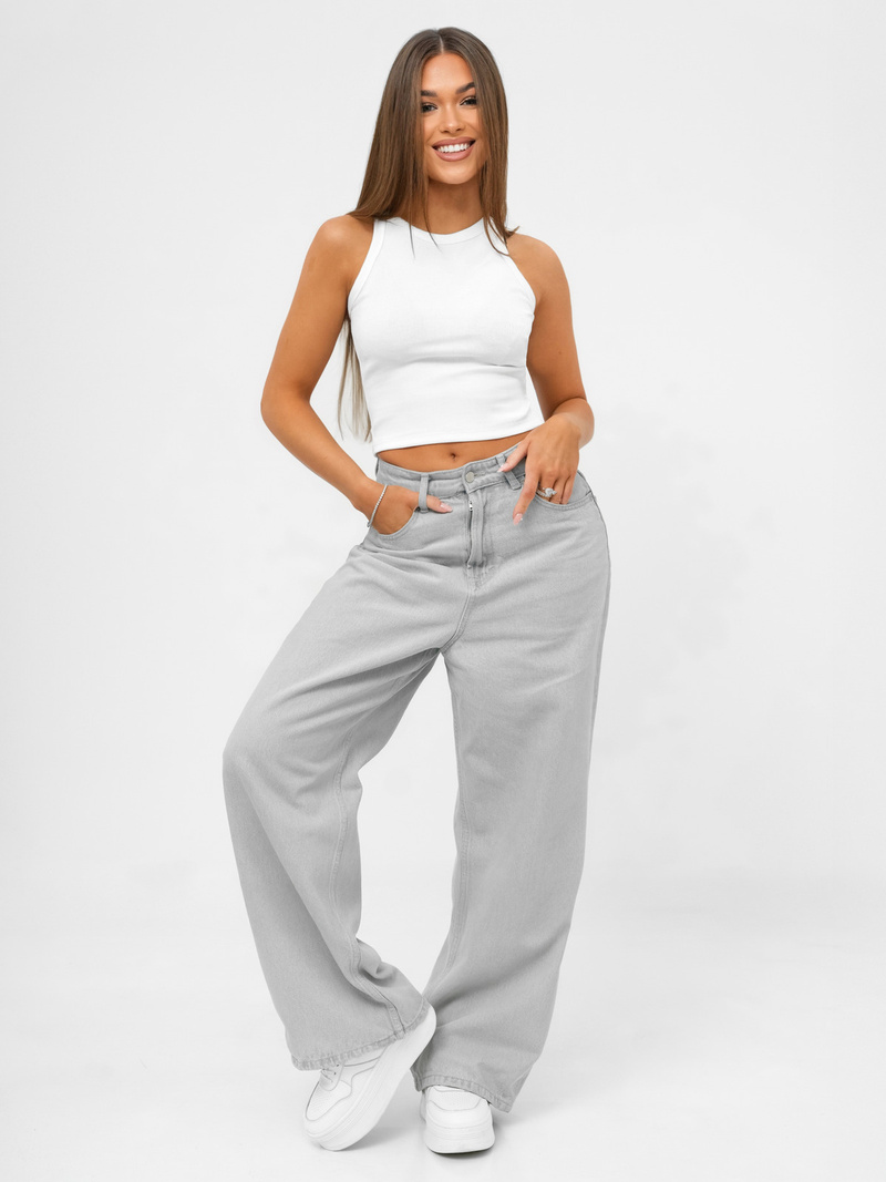 Baltas moteriškas apatinis trikotažas OZONEE JS/96T665/1