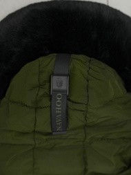 Rusvai žalsva moteriška striukė OZONEE O/W377