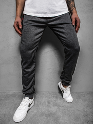 Grafitinės vyriškos sportinės kelnės OZONEE JS/JZ11020Z