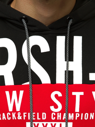 Raudonas vyriškas džemperis OZONEE JS/KS2115