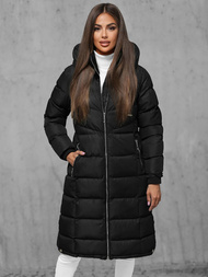 Juoda moteriška striukė OZONEE JS/M736/392