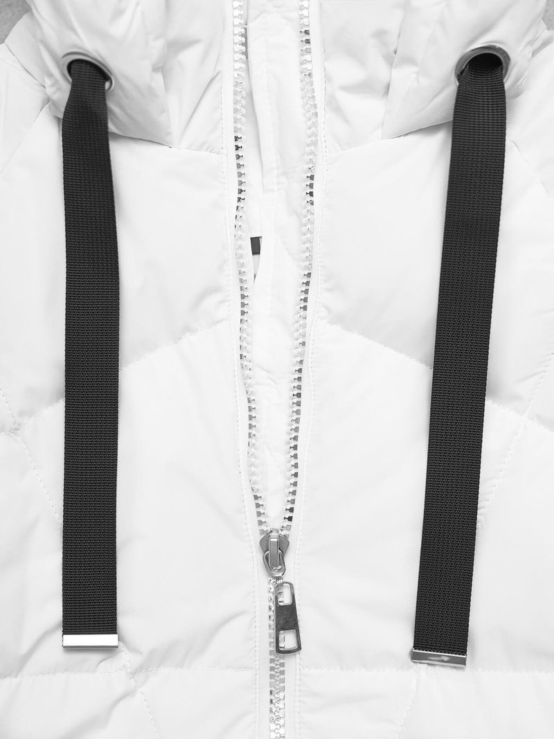 Baltas moteriška striukė OZONEE JS/5M3163/281Z