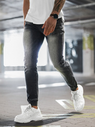 Juoda Vyriškos Jogger Stiliaus Kelnės OZONEE NB/MP0053/2N