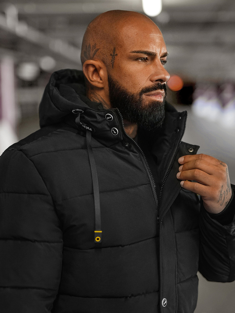 Juoda vyriška striukė OZONEE JS/57M7503/392