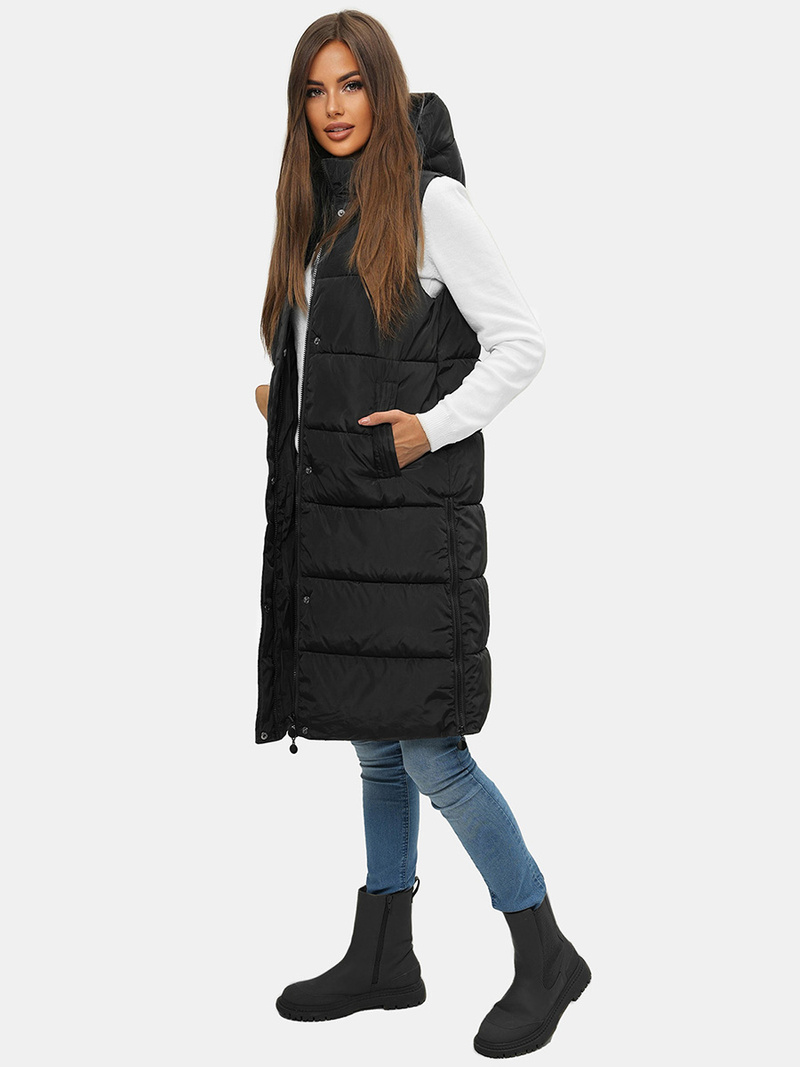 Juoda moteriška liemenė OZONEE O/H909/1