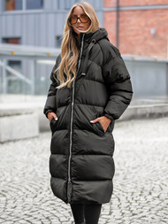 Juoda moteriška striukė OZONEE JS/5M3163/392Z