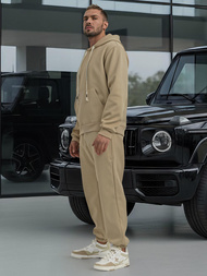 Smėlinė vyriškas sportinis kostiumas OZONEE O/3C582AB