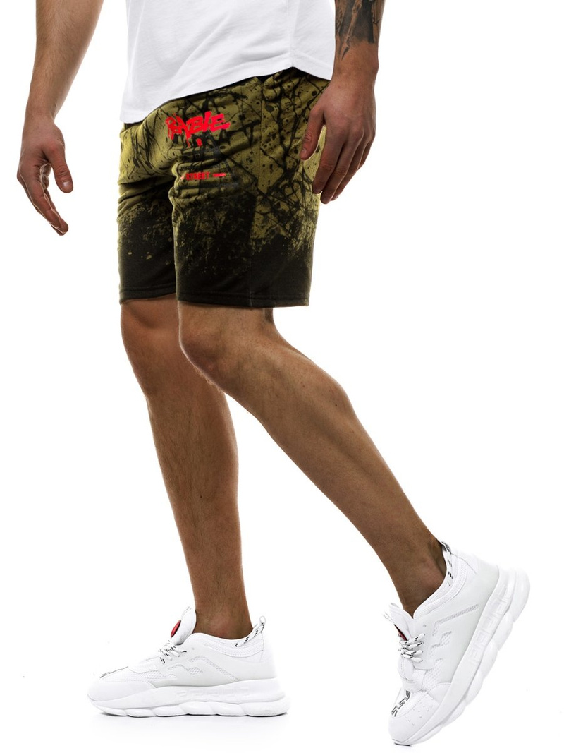 Žali vyriški šortai OZONEE JS/KK300162