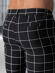 Juoda Vyriškos Chino Kelnės OZONEE O/P4009Z