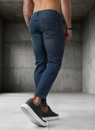 Tamsiai-mėlyni vyriški džinsai OZONEE O/JK2895A