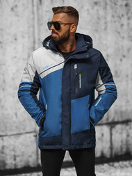 Mėlyna-granatinė vyriška striukė OZONEE JS/M35/117