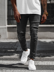 Juoda vyriški džinsai OZONEE NB/MP0025N