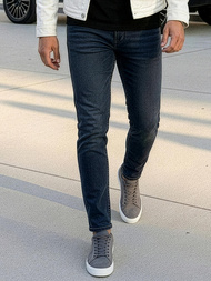 Tamsiai-mėlyni vyriški džinsai OZONEE O/JK2895AZ