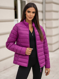 Tamsiai-rožinis moteriška striukė OZONEE JS/11Z8170