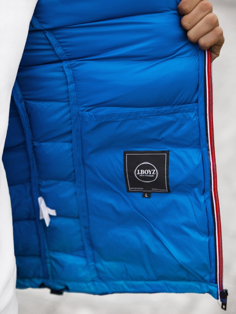 Pereinamojo laikotarpio granatinė vyriška striukė OZONEE JB/JP1100Z