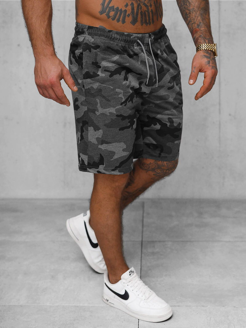 Grafitiniai vyriški sportiniai šortai OZONEE JS/8K283/5