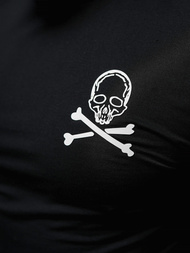 Juodi vyriški marškinėliai OZONEE NB/MT3066