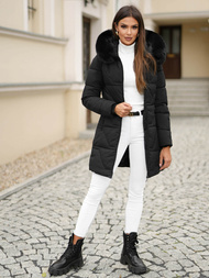 Juoda moteriška striukė OZONEE JS/16M9099/392Z