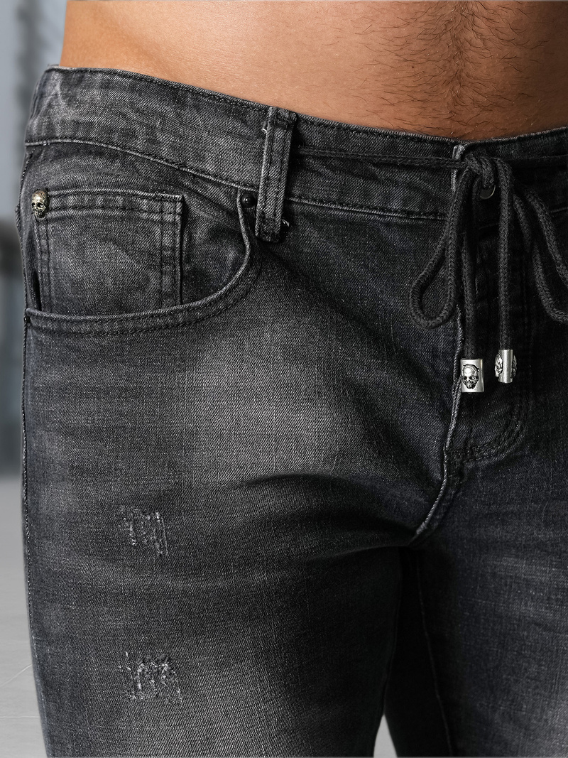 Juoda vyriški džinsai OZONEE NB/MP0063/1NZ