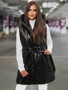 Juoda moteriška liemenė OZONEE O/DK119/1