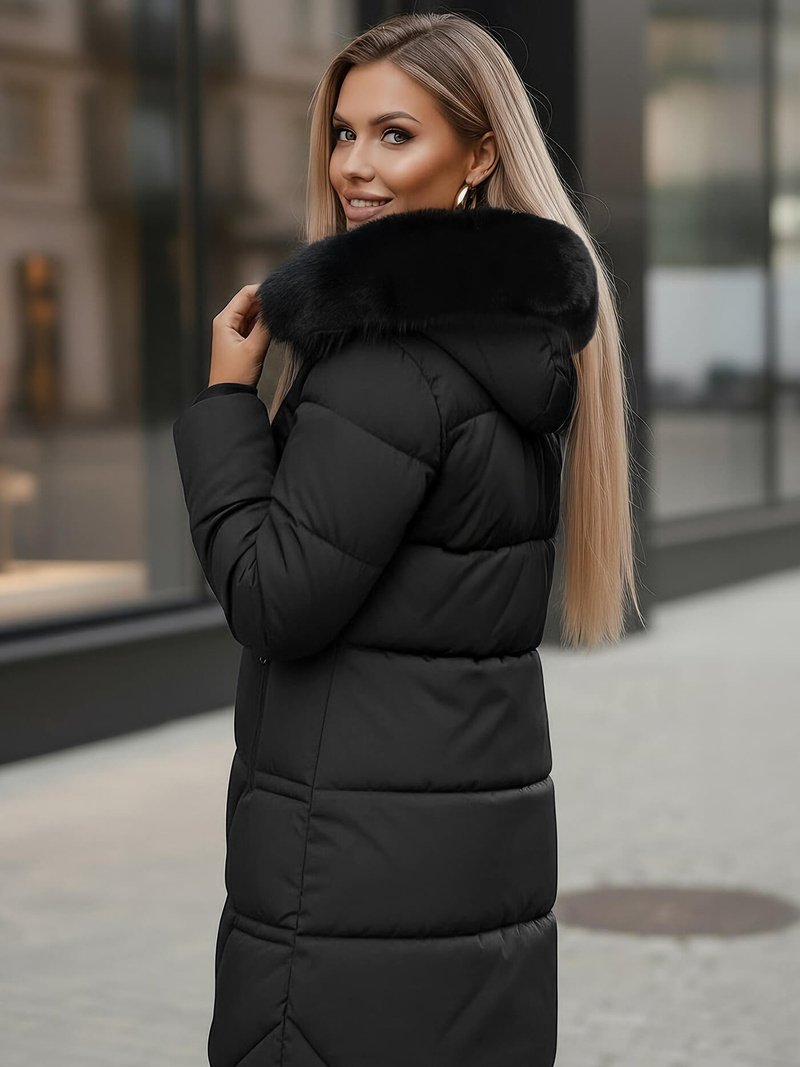 Juoda moteriška striukė OZONEE JS/16M9099/392Z