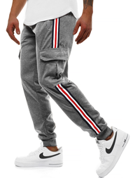 Grafitinės vyriškos sportinės kelnės OZONEE JS/JZ11009