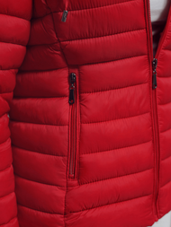 Raudonas moteriška striukė OZONEE JS/16M9101/270