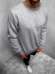 Pilkas vyriškas džemperis OZONEE JS/2018Z