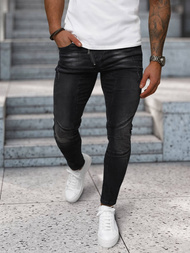 Juodai vyriški džinsai OZONEE NB/MP0025NZ