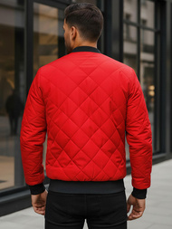 Raudona vyriška striukė OZONEE JS/MY01Z