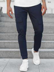 Granatinės vyriškos sportinės kelnės OZONEE C/374