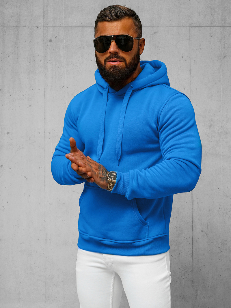 Mėlyna vyriškas džemperis OZONEE JS/2009Z