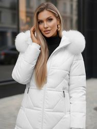 Baltas moteriška striukė OZONEE JS/16M9099/281Z