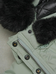 Mėtinė moteriška striukė OZONEE O/W377